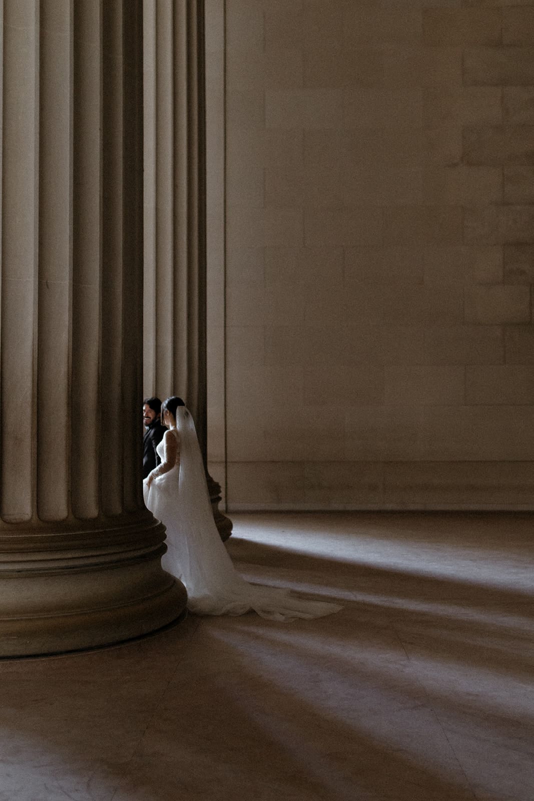 A couple silhouette at lincoln memorial washington dc