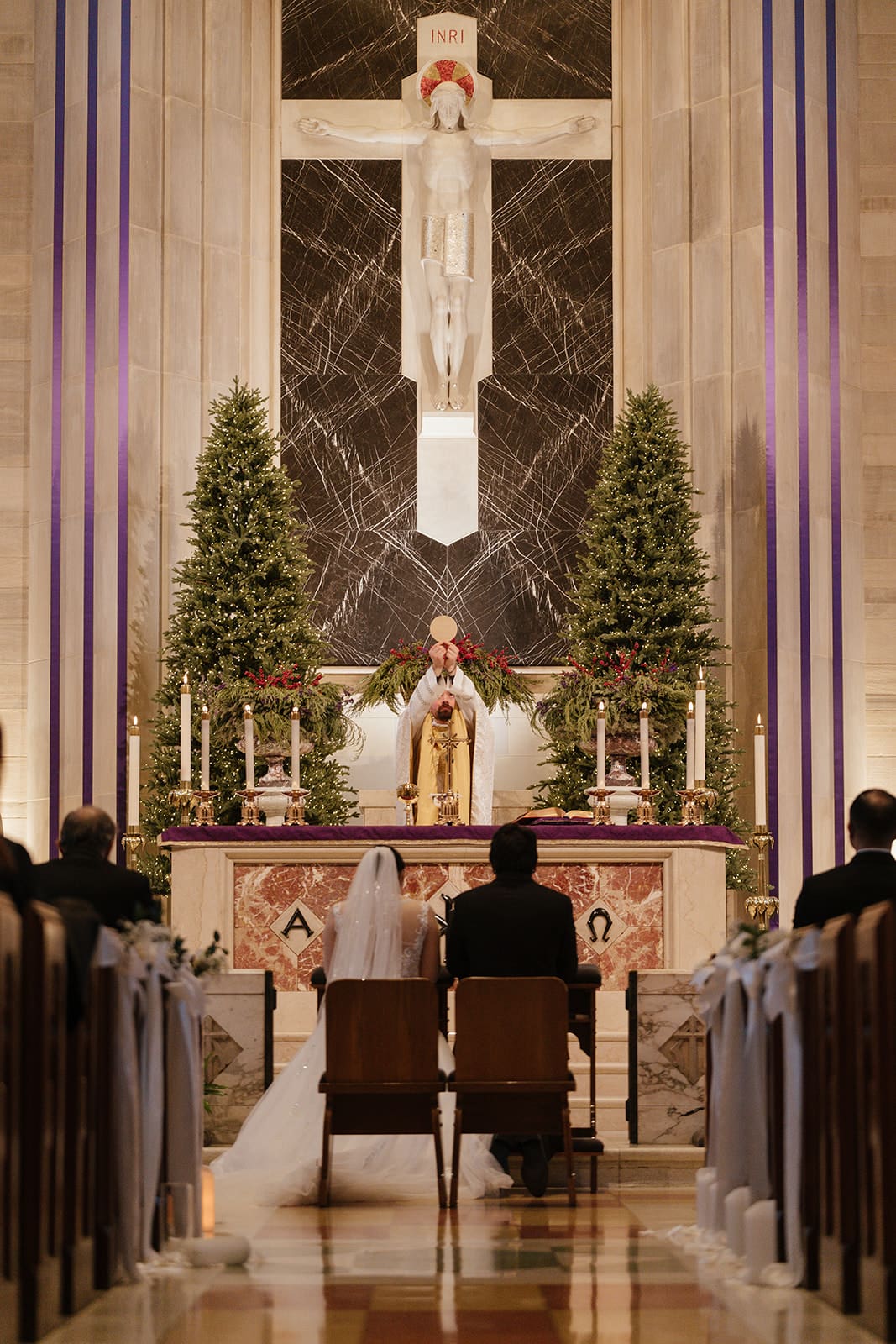 A catholic mass moment at altar st ann’s catholic church washington dc